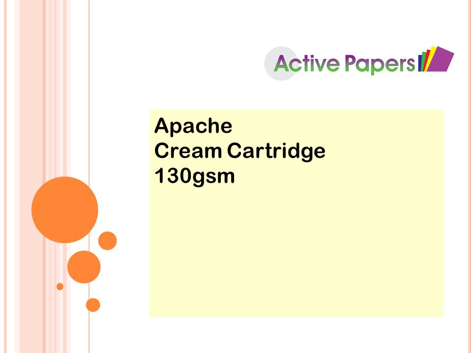 Apache Cream Cartridge 130gsm