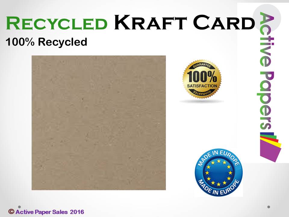 Brown Kraft Card 280gsm A5 50 sheets