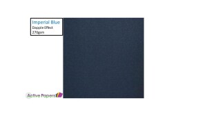 Imperial Blue Card 270gsm Dapple Embossed Colorplan