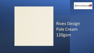 Rives Design Cream 120gsm Textured Paper