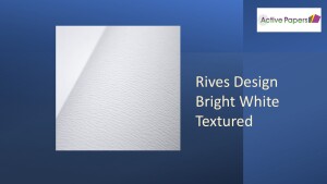 Rives Basane 170gsm White Textured Paper