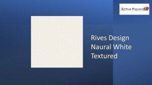 Rives Basane 350gsm Natural White Textured Card