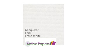 Conqueror Laid 100gsm Fresh White Recycled M037