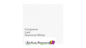 Conqueror Laid Recycled 100gsm Diamond White M097
