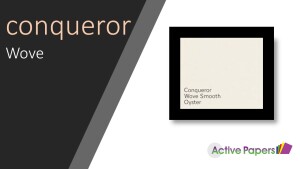 Conqueror Wove 90gsm Oyster or Cream Paper M029