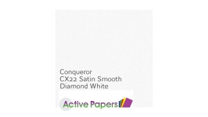 Conqueror CX22 Diamond White 350gsm M121
