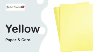 Yellow Paper & Card 12x12 120gsm to 240gsm