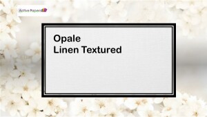 Opale Linen Texture White Paper 250gsm C3031