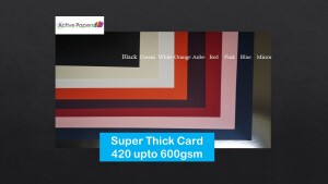 Super THICK Card 12x12 White & Colours 450-600gsm