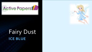 Fairy Dust 250gsm Ice Blue & Snow White