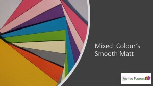 Coloured Card 12x12inch 250gsm Vivid or Pastel