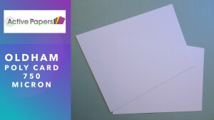 White Foamed PVC Card 750 microns