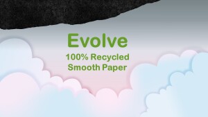 Evolve Recycled Matt Paper 100gsm