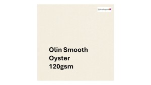 Oyster Cream 120gsm Smooth Matt Olin