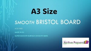 Bristol Board A3 200, 250, 300 or 350gsm