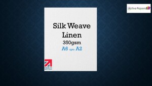 Linen Textured White Card 350gsm BIG BOX DEALS