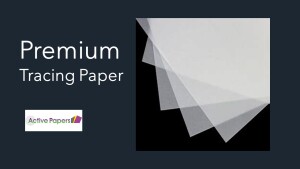 Tracing Paper 140gsm A4 and A3 Chartham