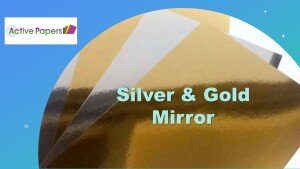 Mirror Paper & Card Silver and Gold