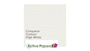 Conqueror Contour 100gsm White or Cream
