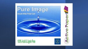 White Smooth Card - Pure Image Pro 400gsm