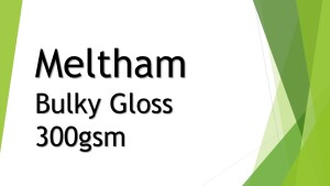 Meltham Bulky Gloss 300gsm