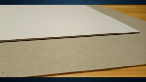 White Lined Greyboard 1.5mm thick