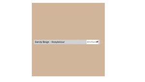 Sandy Beige Card 300gsm 10 sheets Keaykolour Historic Shade