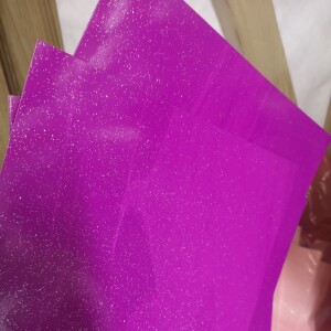 Purple Glitter Card 225gsm 100 sheets CLEARANCE FAULTY