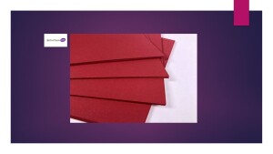 Red Card A4 500gsm 5 sheets