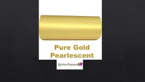 Pure Gold Pearlescent Paper 120gsm