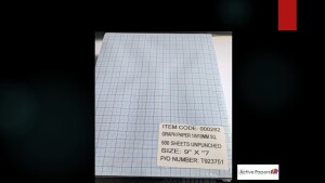 Graph Paper 9 x 7inch 500 sheets 80gsm