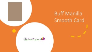 Buff Manilla 225gsm Card