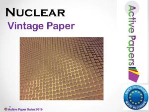 Gold Embossed Design 100gsm Retro