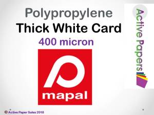 Mapal Poly Art Plastic Card 400microns