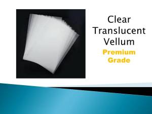 Clear Vellum 120gsm