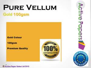 Vellum  100gsm Bright Orange