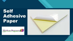 Self Adhesive Paper 12x12 Gloss, Matt or Silk Surface