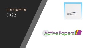 Conqueror CX22 120gsm Diamond White m110