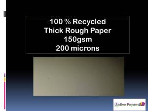 Recycled White A4 150gsm Rough Paper 50 sheets