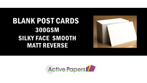 Post Card Blanks 300gsm 100 cards